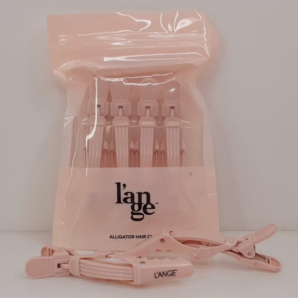 'L'ANGE' EASY-GRIP SECTIONING ALLIGATOR HAIR CLIPS SET OF 4 - Picture 1 of 13